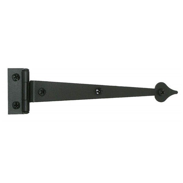 Acorn Mfg 6.25 x 1.75 in. Cabinet Strap Hinge 0.37 in. Offset, Black AIVBQ - main